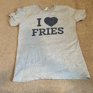 I love fries T-shirt